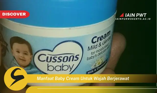 manfaat baby cream untuk wajah berjerawat