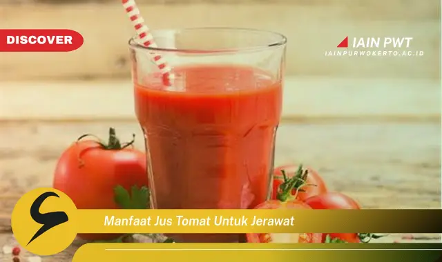 manfaat jus tomat untuk jerawat