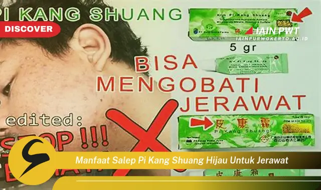 manfaat salep pi kang shuang hijau untuk jerawat