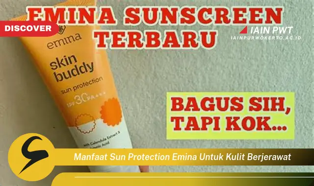 manfaat sun protection emina untuk kulit berjerawat