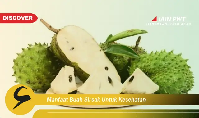 manfaat buah sirsak untuk kesehatan