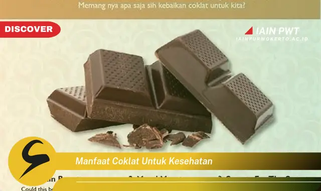 manfaat coklat untuk kesehatan