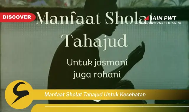 manfaat sholat tahajud untuk kesehatan