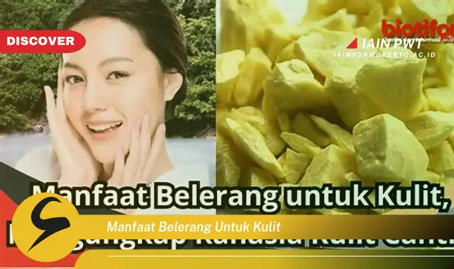 manfaat belerang untuk kulit