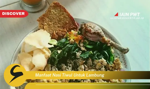 manfaat nasi tiwul untuk lambung