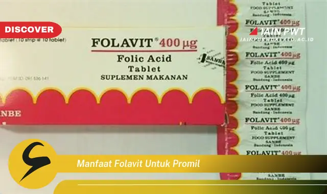 manfaat folavit untuk promil