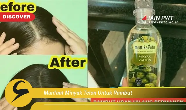 manfaat minyak telon untuk rambut