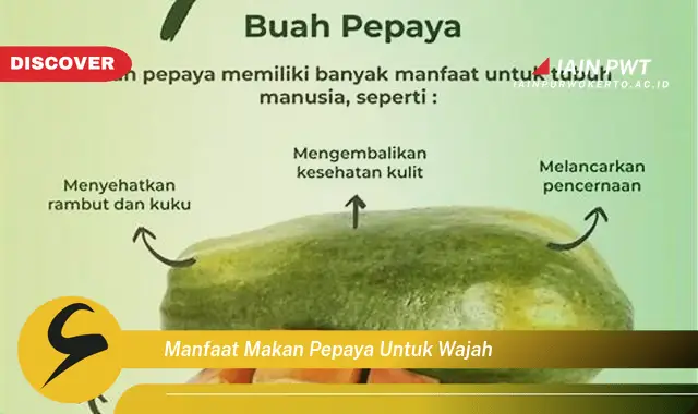 manfaat makan pepaya untuk wajah