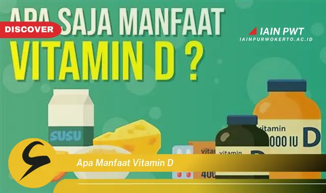 apa manfaat vitamin d