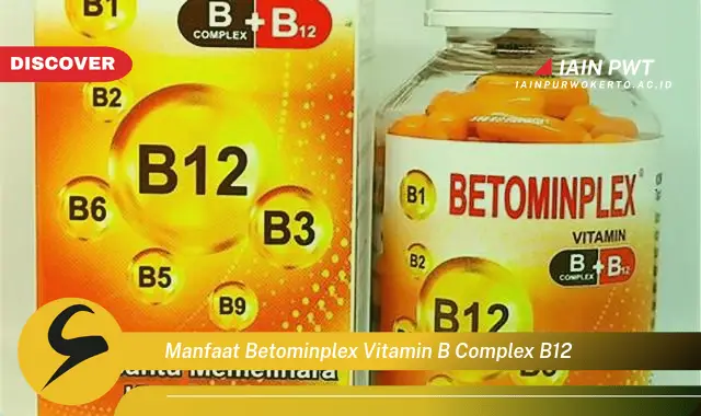 manfaat betominplex vitamin b complex b12