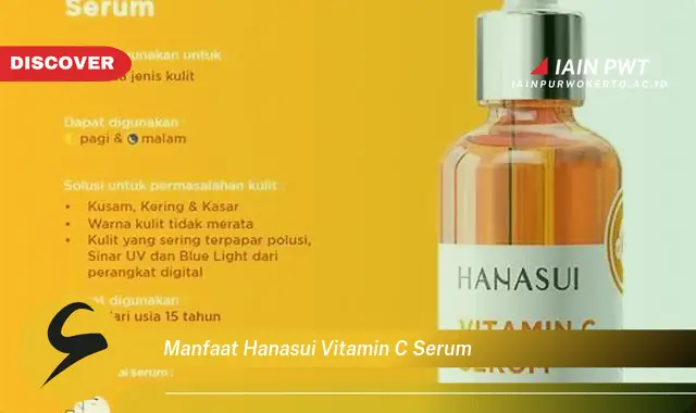 manfaat hanasui vitamin c serum