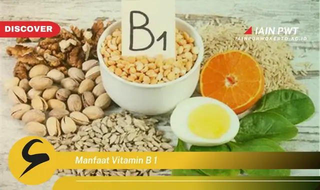 manfaat vitamin b 1