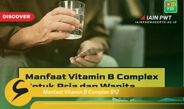 manfaat vitamin b complex b12