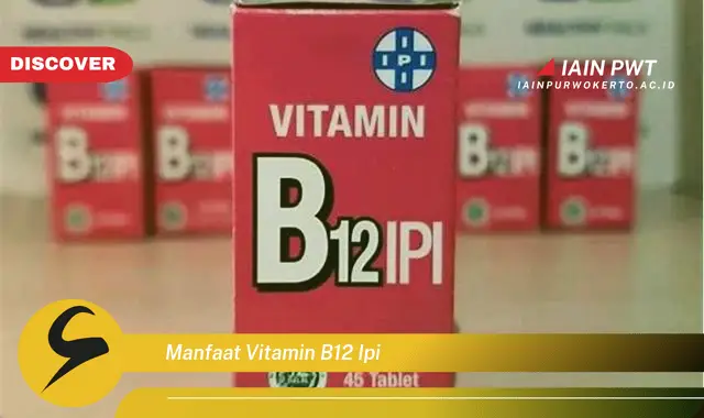 manfaat vitamin b12 ipi