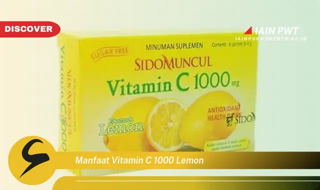 manfaat vitamin c 1000 lemon