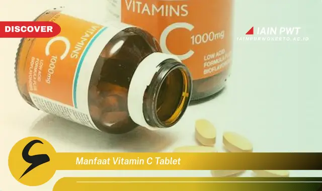 manfaat vitamin c tablet