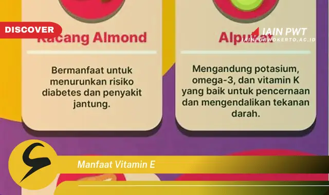 manfaat vitamin e