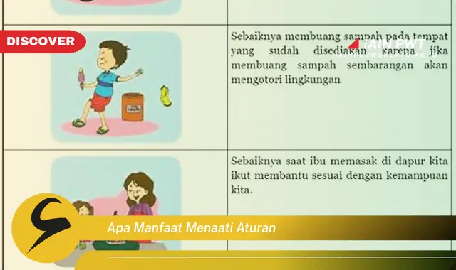 apa manfaat menaati aturan