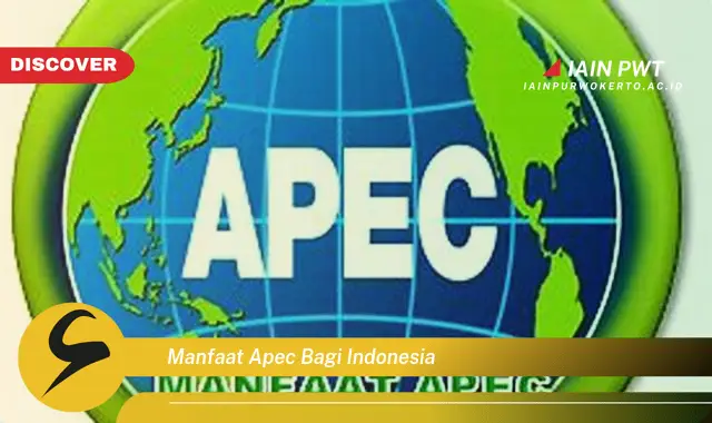 manfaat apec bagi indonesia