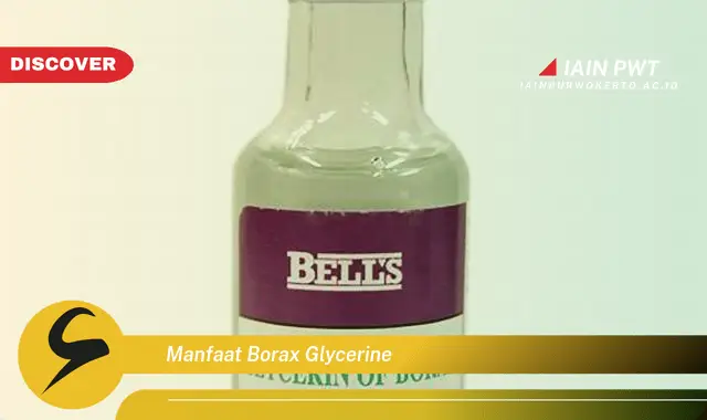 manfaat borax glycerine