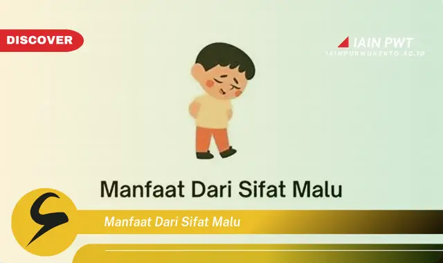 manfaat dari sifat malu