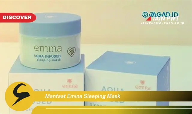 manfaat emina sleeping mask