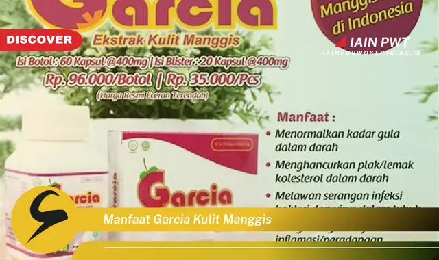 manfaat garcia kulit manggis