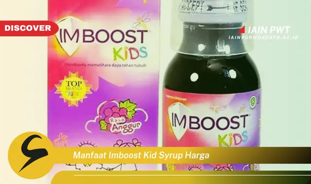 manfaat imboost kid syrup harga