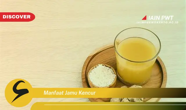 manfaat jamu kencur