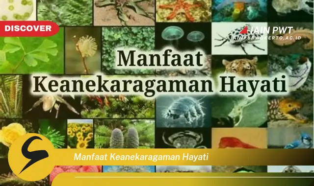 manfaat keanekaragaman hayati