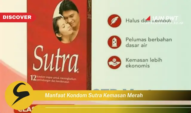 manfaat kondom sutra kemasan merah