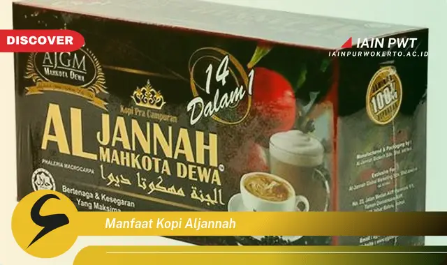 manfaat kopi aljannah