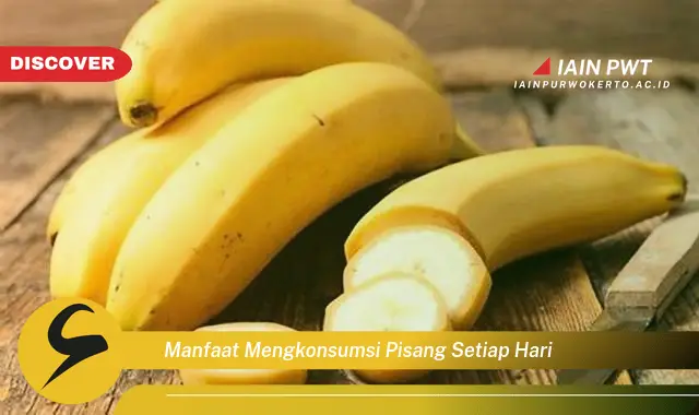 manfaat mengkonsumsi pisang setiap hari