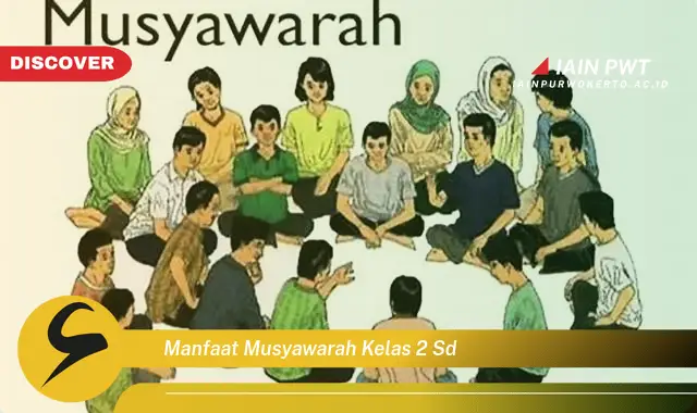 manfaat musyawarah kelas 2 sd