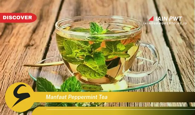 manfaat peppermint tea