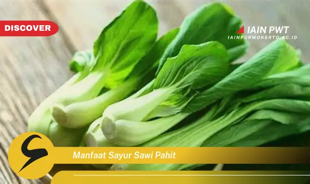 manfaat sayur sawi pahit