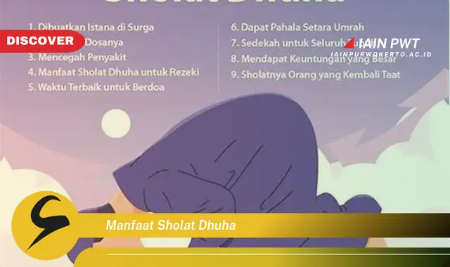 manfaat sholat dhuha