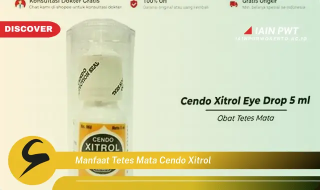 manfaat tetes mata cendo xitrol