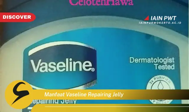 manfaat vaseline repairing jelly