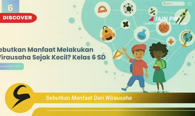 sebutkan manfaat dari wirausaha